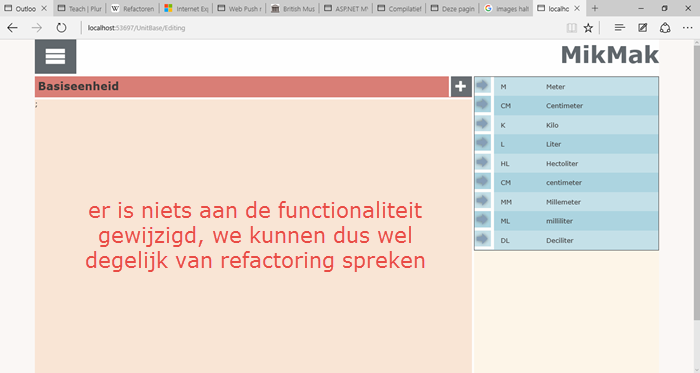 Mikmak Refactoring View UnitBase Editing